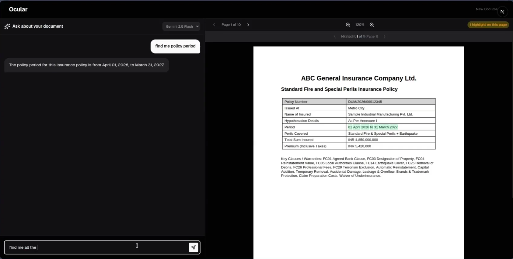 Ocular — AI Document Verification Engine