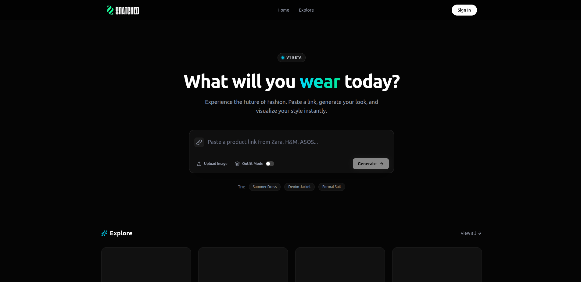 Snatchedit — AI Virtual Try-On